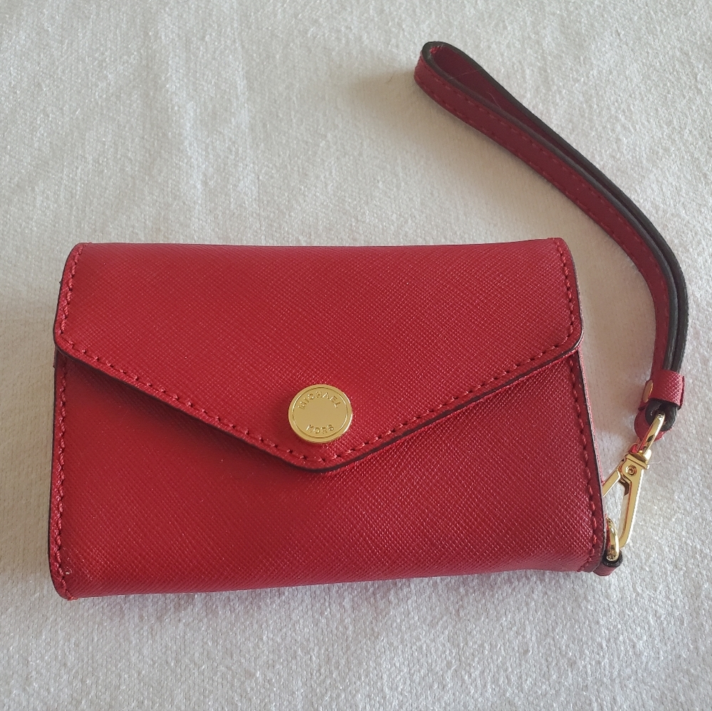 Michael Kors Red Iphone (Older Version) & Wallet Wristlet